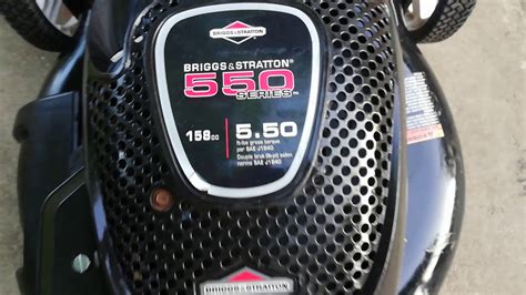 Briggs And Stratton 550 Series Youtube