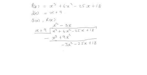 solved use long division to find the quotient q x and the remainder r x when p x is divided