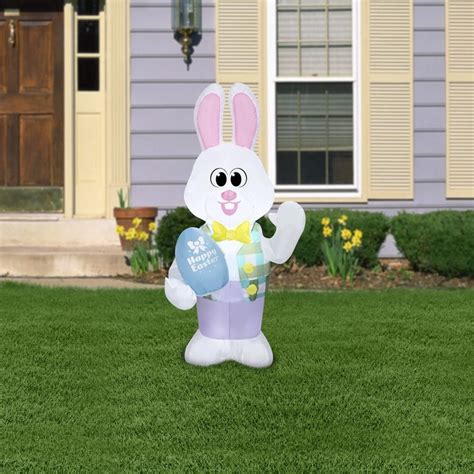 Airblown Small Easter Bunny Michaels Easter Inflatables Outdoor