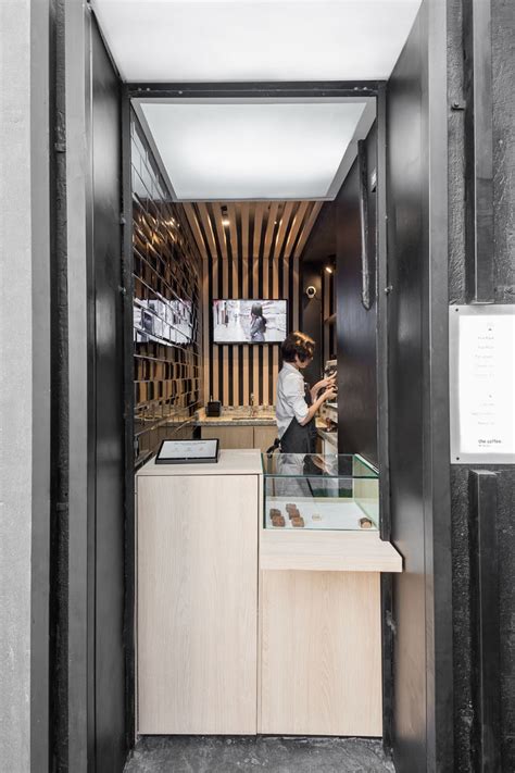 This Tiny Coffee Shop Was Created From A Small Unused Service Door