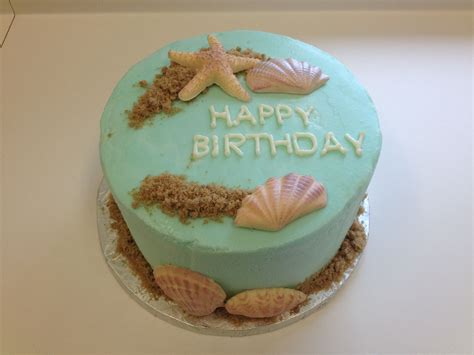 Maybe you would like to learn more about one of these? Seashell birthday cake | Cake, Desserts, Food