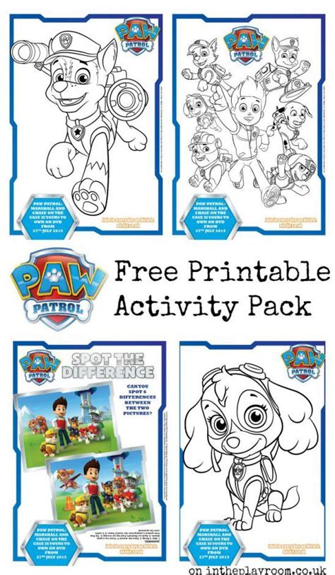 40 unique paw patrol coloring pages. Paw Patrol Colouring Pages and Activity Sheets | Paw patrol coloring, Paw patrol coloring pages ...