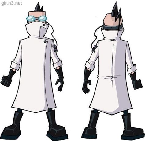 Doctor membrane Invasor zim Personajes Cómics