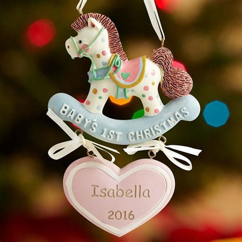 Best gifts for baby 1st christmas. Best Personalized Baby's 1st Christmas Tree Ornaments for ...