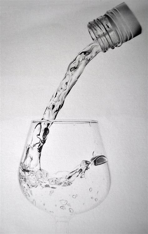 Pencil Drawing Of Wine Glass Gemc5000 Flickr