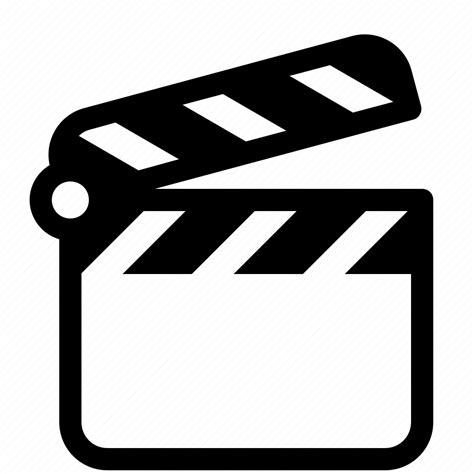 Cinema Cinematography Film Movie Sinema Clapper Video Icon
