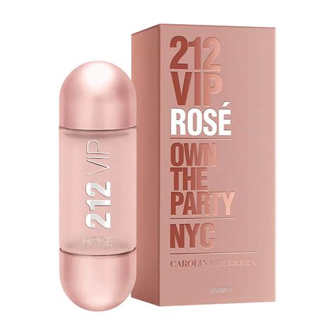 212 Vip Rose Hair Mist De Carolina Herrera Azperfumes