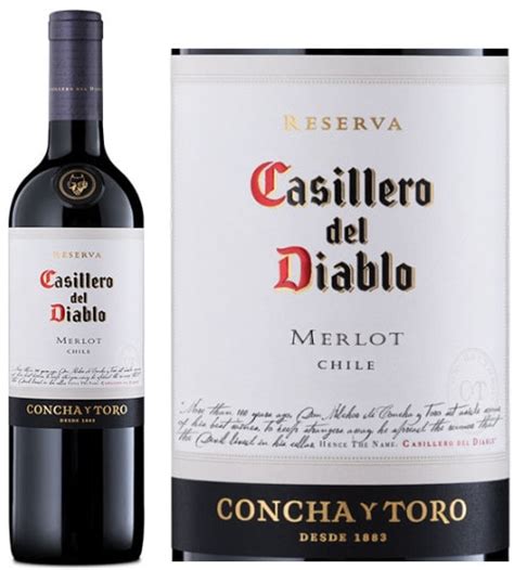 Rượu Vang Chile Casillero Del Diablo Merlot Reserva Concha Y Toro
