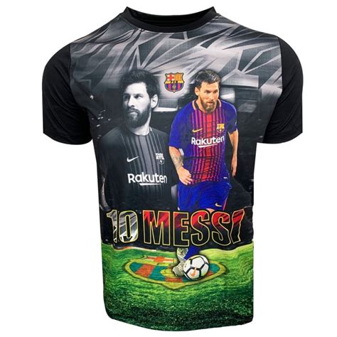 Messi Photo Jersey For Kids Licensed Barcelona Messi Shirt Yx