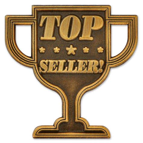 Top Seller Trophy Pin Pinmart