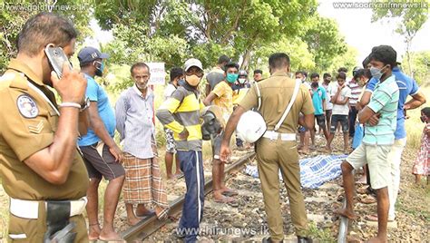 Father Of One Killed In A Train Accident Hiru News Srilankas