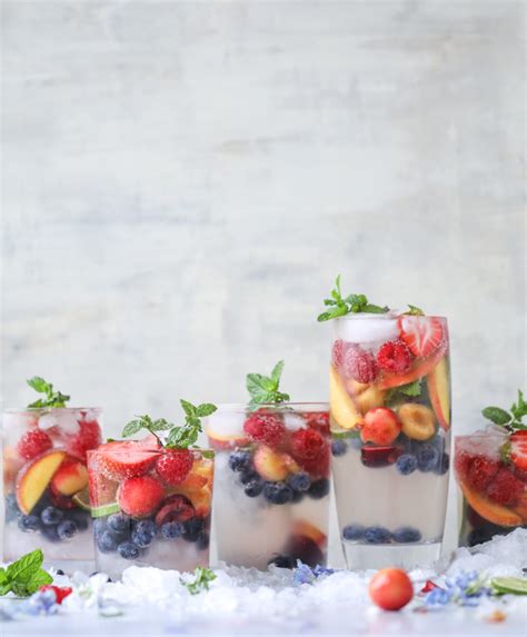 Dessert recipes chocolate drinks food smoothie recipes yummy drinks coconut water recipes yummy food smoothie have a one coconut water recipe you love? Rainbow Coconut Water Spritzers. | How Sweet It Is