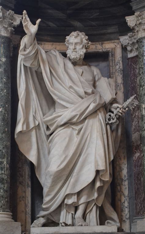 Saint Pierre Roman Sculpture Sculpture Art Statue