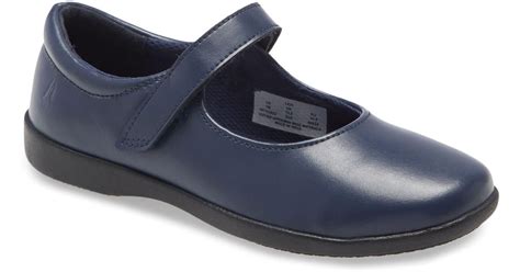 Hush Puppies Lexi Mary Jane Flat In Blue Lyst