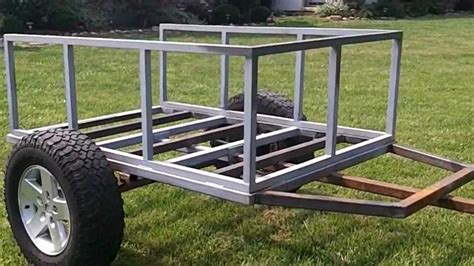 This process is a bit time consuming so it is a do at your own risk project. Trailer build for CVT roof top tent part duex. - YouTube