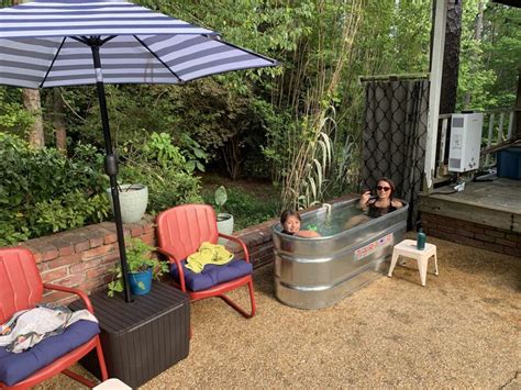 This expert advice uses videos, illustrations, and easy to follow text to show you how to flush and drain a water heater. Our stock tank hot tub. Heated with Propane outdoor water ...