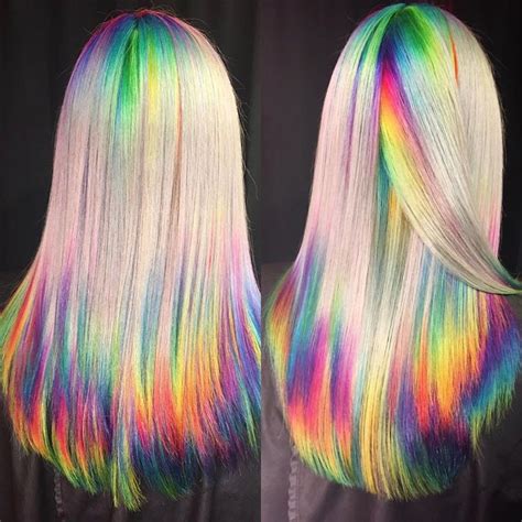 Pin By Shenna Norton On Hair Styles Holographic Hair Hair Styles Long Hair Styles