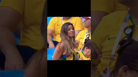brazil girl makes her presence brazil cute girl stadium shot spotlight youtube