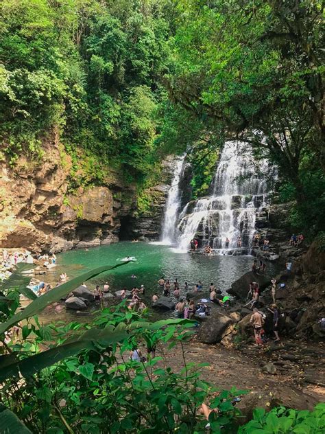 Hiking To Stunning Nauyaca Waterfalls Costa Rica Seeing Sam