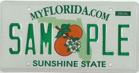Comprehensive Florida License Plate And Sticker Guide 1976 2002