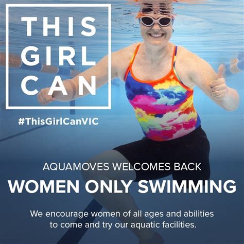 Women Only Swimming This Girl Can Aquamoves Indoor And Outdoor