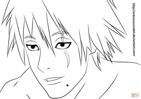 Kakashi Pages Coloring Pages