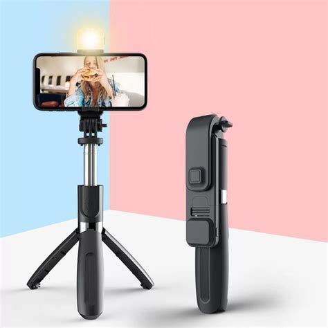 3 In1 Bluetooth Wireless Selfie Stick Tripod 102cm Foldable And Monopods Universal Phone Tripod