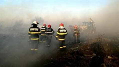 Incendiu De Amploare La Bolintin Vale Din Cauza Arderilor Ilegale