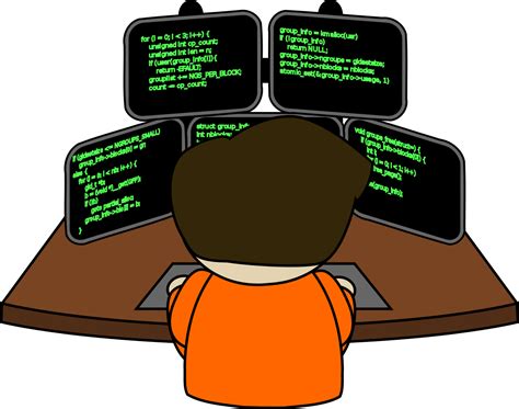 Free Computer Programmer Cliparts Download Free Computer