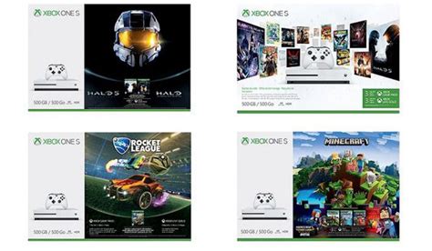 Microsoft Annuncia Quattro Bundle Per Xbox One S 500gb