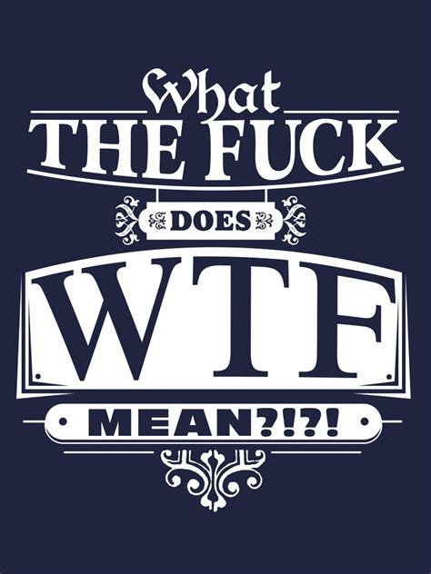 What The Fuck Does Wtf Mean Mens Navy Sweater Buy Online At
