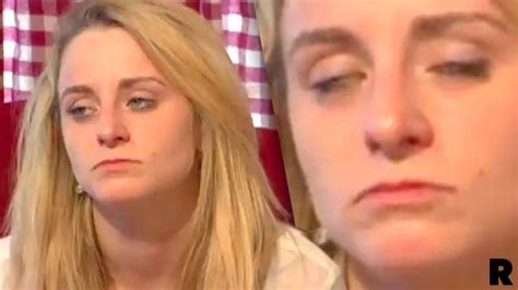 Caught Again On Camera Teen Mom Pill Popper Leah Messer Nods Off Ex