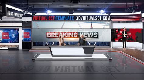 Virtual Sets For Tricaster Virtual Studio Templates