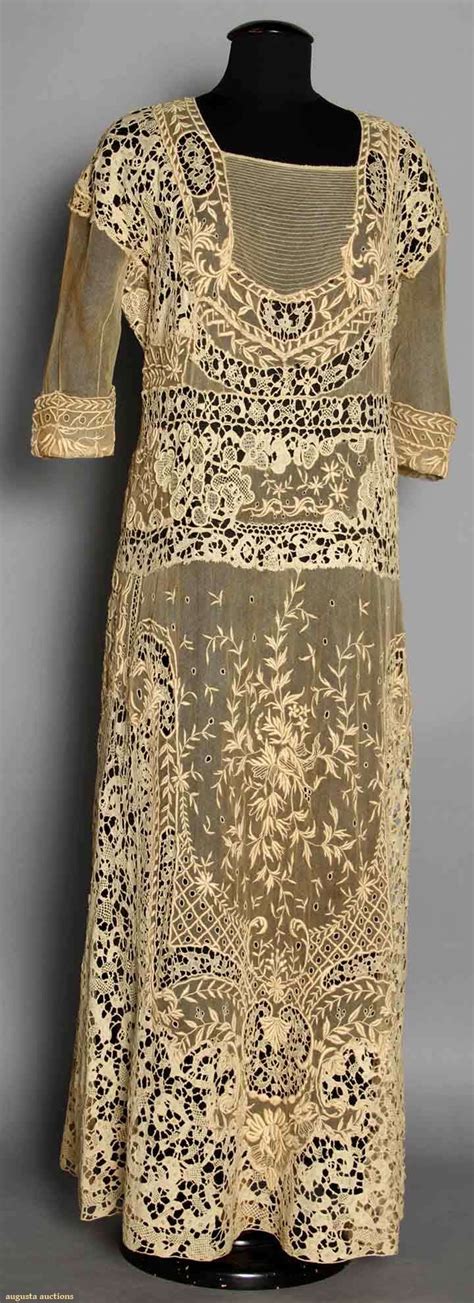 Moikana Cream Lace Jacket Edwardian Dress Antique Dress Antique