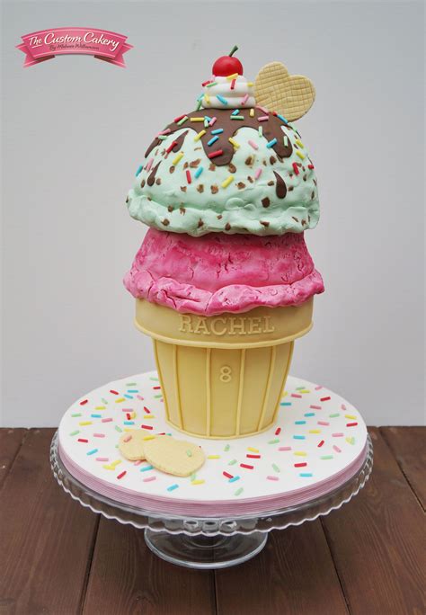 We All Scream For Ice Cream — Childrens Birthday Cakes Ice Cream