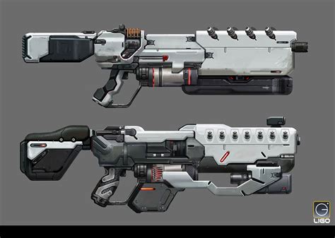 Assault Rifle Design For The RISING FIRE Jay Li On ArtStation At Https