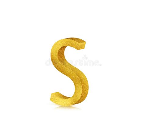 Golden Alphabetic Letters A To Z And Numbers 1 To 0 3d Illustration