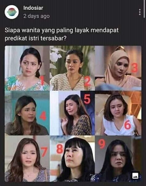 10 Meme Lucu Istri Penyabar Di Sinetron Indonesia Ini Bikin Ngakak