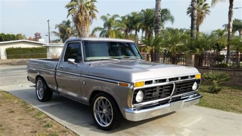 1975 Ford F100 Custom Short Bed Efi Fuel Injected 302 For Sale