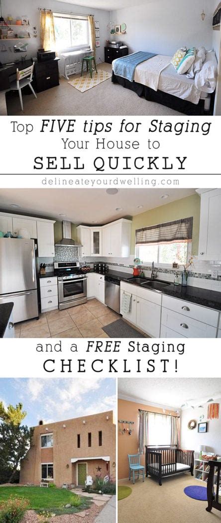 Five Tips For Staging Your House To Sell Quickly Free Checklist