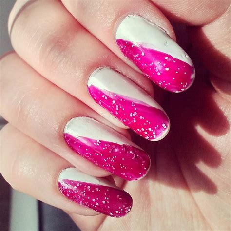 23 Pink And White Nail Art Designs Ideas Design Trends Premium Psd