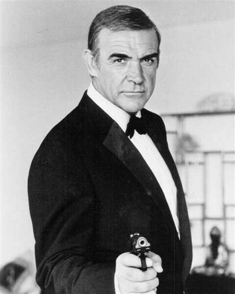 Sean Connery In Iconic James Bond Pose Never Say Never Again 8x10 Inch