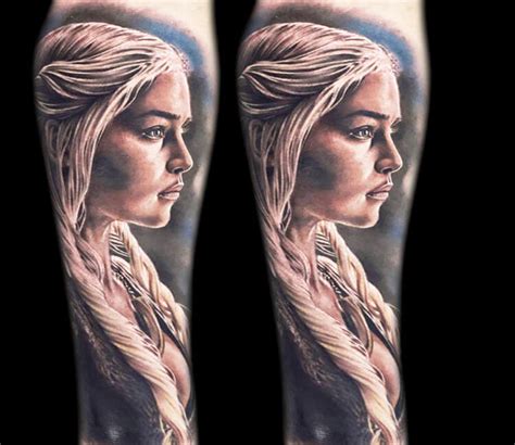 Daenerys Targaryen Tattoo By Rob Richardson Post 13741