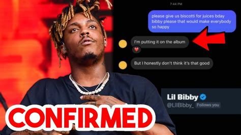 Juice Wrld Biscotti Confirmed On Album Bibby Doesnt Like The Song