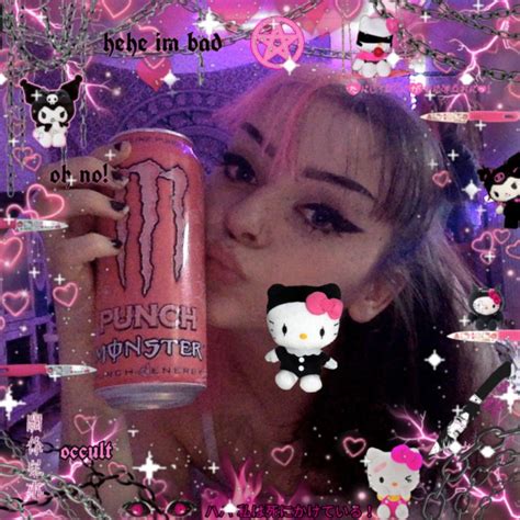Pink Monsta 😈 Hello Kitty Aesthetic Pink Grunge Aesthetic Pink Grunge