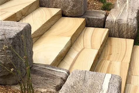 Maybe you would like to learn more about one of these? Sandstone Log Retaining Walls | The Landscaped Garden