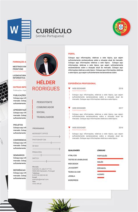 Os Melhores Modelos De Currículo Em Formato Editável Emprego 30 Dias