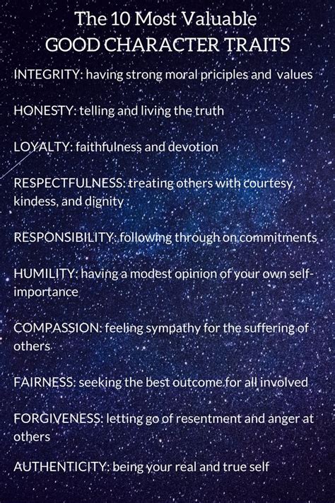 25 Good Character Traits List Essential For Happiness In 2020 Good