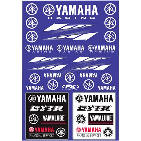 Yamaha Factory Racing Sticker