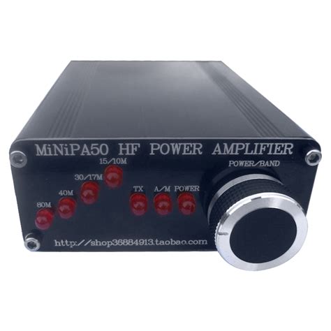 45w Mini Pa50 Hf Power Amplifier 80m 40m 30m 17m 15m 10m Band For Yaseu
